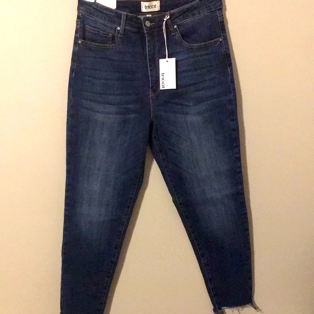 Tricot mid rise skinny jeans size 1x